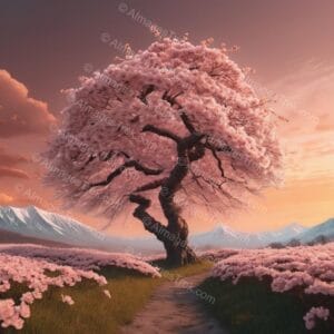 Blossoms at Dusk