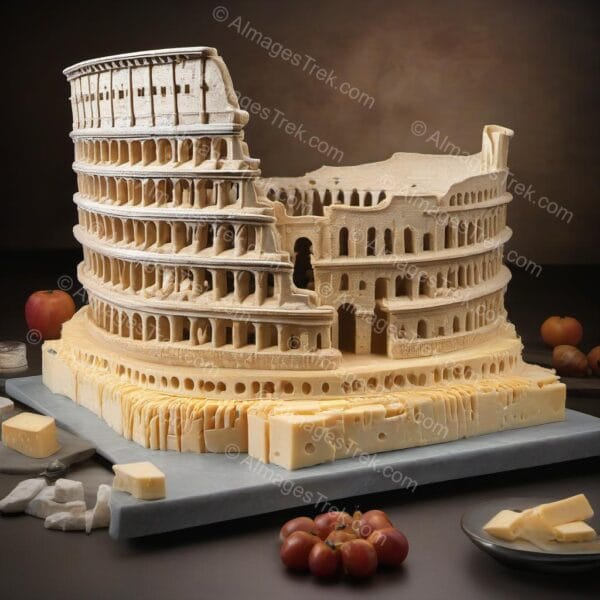 Cheesy Colosseum Delight