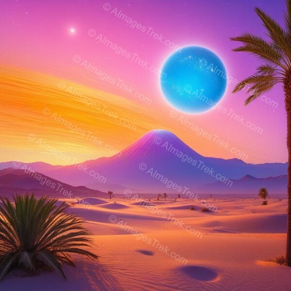 Ethereal Dunes of Celestial Dreams