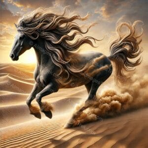 Gallop of the Desert Spirit