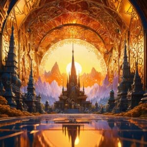 Golden Dawn of the Enchanted Realm
