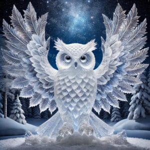 The Crystal Owl of Winter's Night