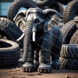 The Treaded Elephant