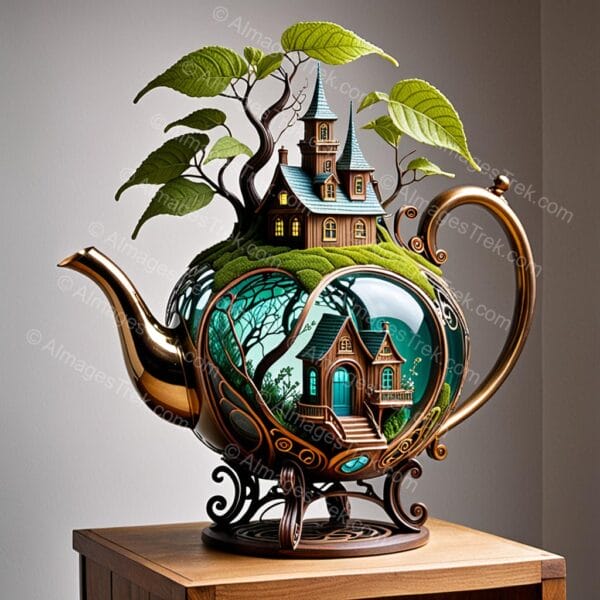 Whimsical Teapot Abode
