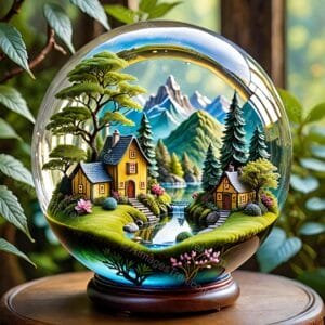 Enchanted Valley in Glass