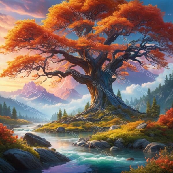 Eternal Autumn's Embrace