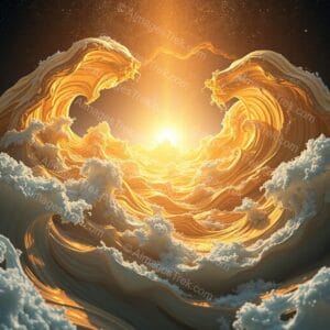 Eternal Sunlit Waves