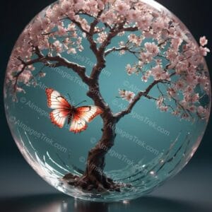 Ethereal Blossom Sphere
