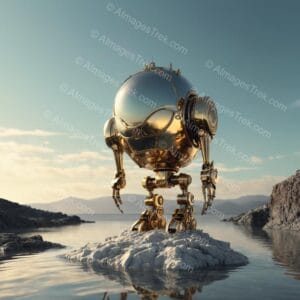 Golden Sentinel of the Shore