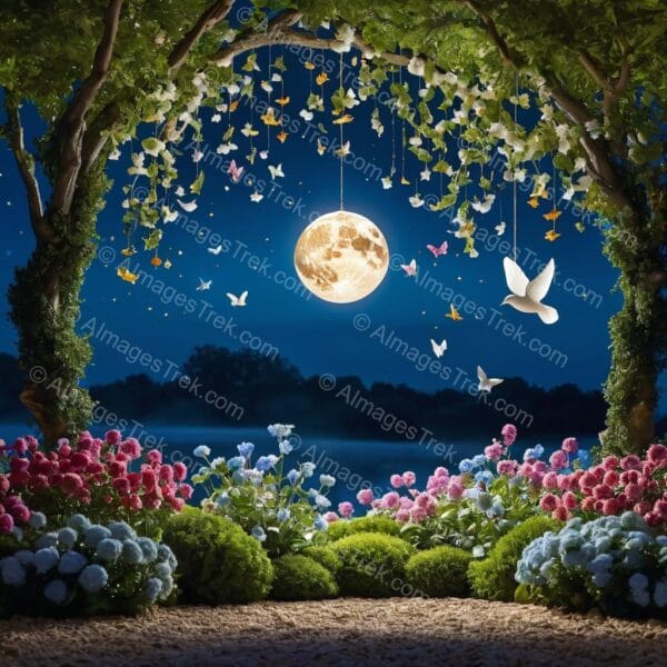 Moonlit Garden Symphony