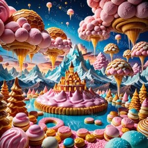 Sweet Dreams of Candy Peaks