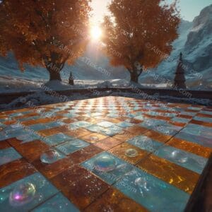 Autumn's Chessboard