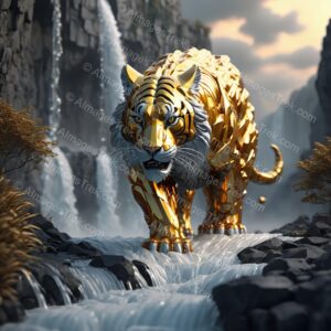 Golden Majesty in Motion