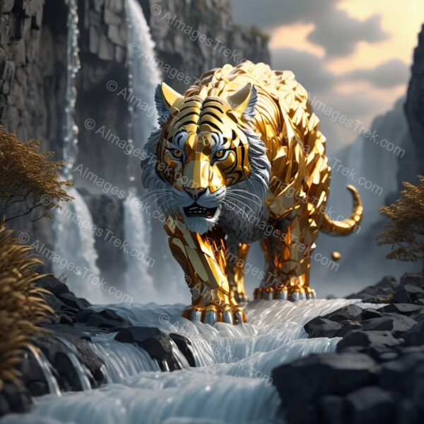 Golden Majesty in Motion