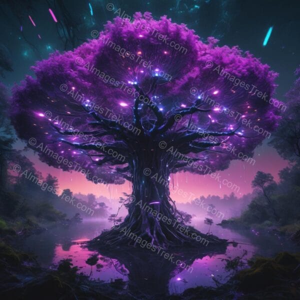 Luminescent Arboreal Dream