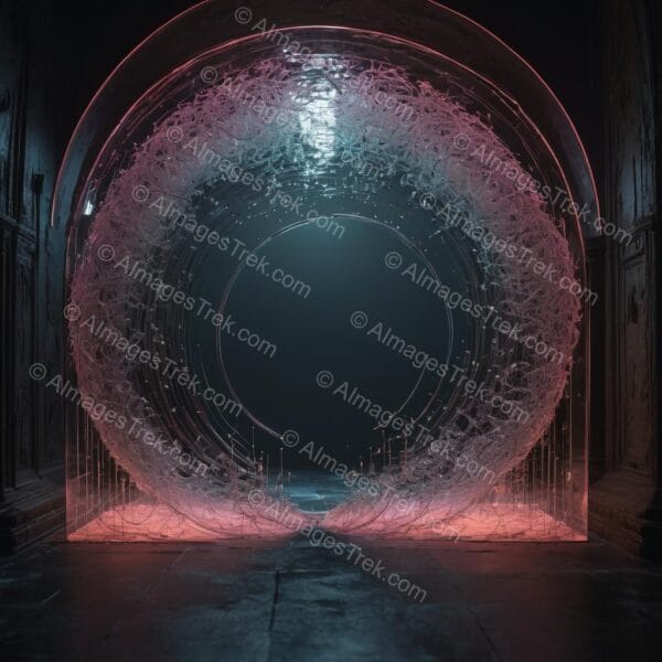 Portal of Luminous Threads