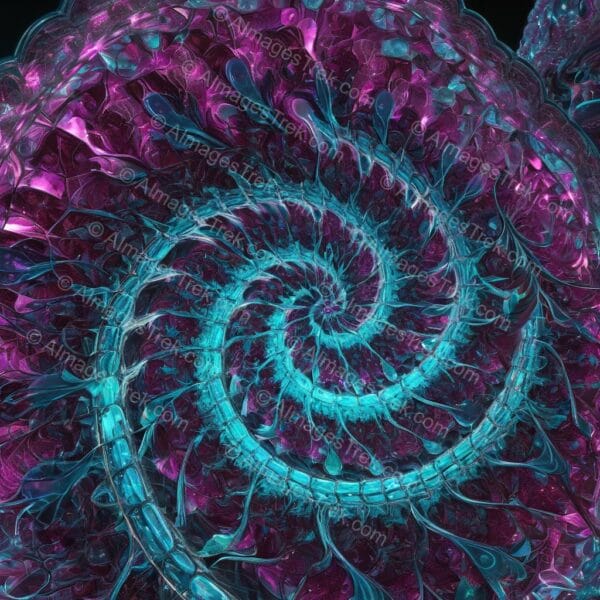 Spiral of Chromatic Dreams
