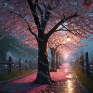Whispers of Sakura at Dusk