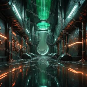 Portal of Neon Echoes