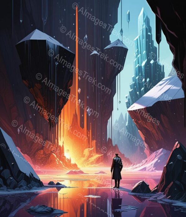 The Wanderer's Fiery Passage